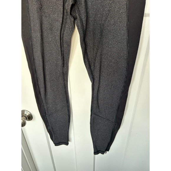 Lululemon Women's Yoga Gym full length Legging Stretch Pull on Gray Size 6 - Picture 3 of 12